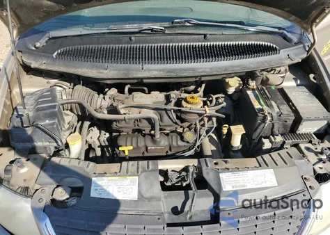 2002 Chrysler Town & Country Lx из США, поврежденный, VIN 2C4GP44362R793349